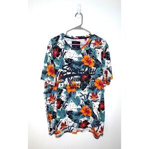 Superdry Premium Goods Hibiscus Lite Short Sleeve T-Shirt 3XL Streetwear preppy